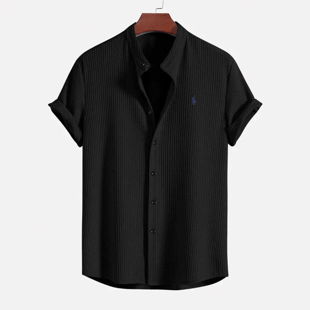 Ribbed T-Shirt for Men - RL Style & Comfort